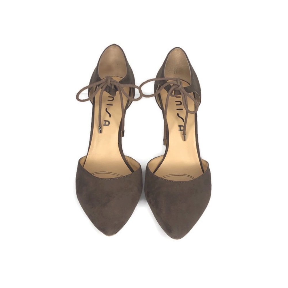 UNISA | Mocha Brown Faux Suede Pumps 9.5M